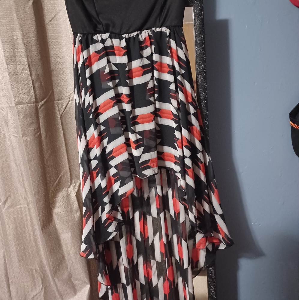 Strapless dress